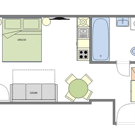 Cozy In The Main Center Appartement *